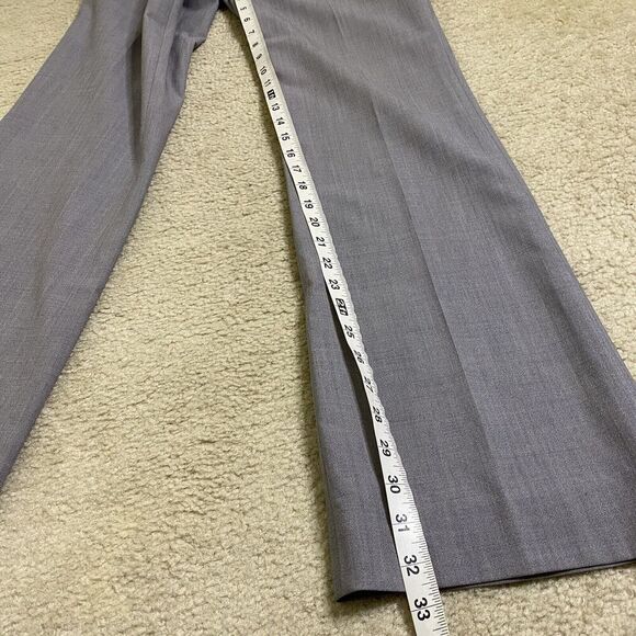 Banana Republic Pants Womens Size 4 Gray The Martin Fit Trousers Business Career - Picture 8 of 8